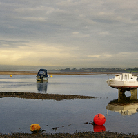 Buy canvas prints of Low tide by Andy dean