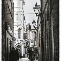 Buy canvas prints of Gandy street by Andy dean