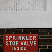 Buy canvas prints of  Sprinkler Stop Valve by Alastair Gentles