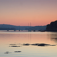 Buy canvas prints of Galmpton Creek sunset by kevin wise