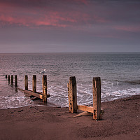 Buy canvas prints of   Groyne 2                                   by kevin wise