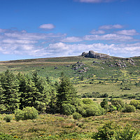 Buy canvas prints of Saddle Tor                                     by kevin wise
