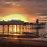 Buy canvas prints of Paignton Pier 1                                    by kevin wise