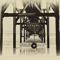 Buy canvas prints of Steetley Pier  by kevin wise