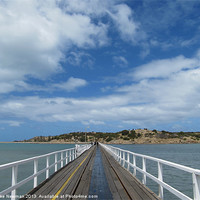 Buy canvas prints of Victor Harbor Causeway by Luke Newman