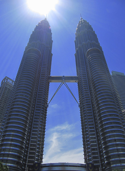 Menara Petronas Towers Picture Board by Luke Newman