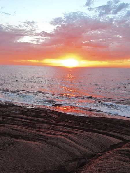 Cape Leeuwin Sunset Picture Board by Luke Newman