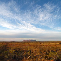 Buy canvas prints of  Uluru Dawn by Luke Newman