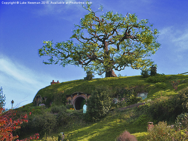  Bag End, Hobbiton, The Shire Picture Board by Luke Newman