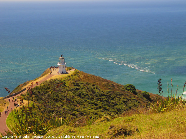 Cape Reinga Lighthouse Picture Board by Luke Newman