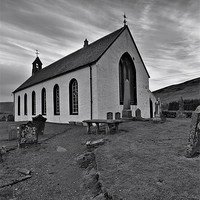 Buy canvas prints of Amulree Church, Perthsire by Jamie Moffat