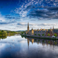Buy canvas prints of Perth City / River tay by Jamie Moffat