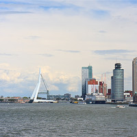 Buy canvas prints of Rotterdam Seaport Panorama by Ankor Light