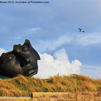 Buy canvas prints of Dreaming Mask Sculpture by Ankor Light