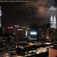 Buy canvas prints of Kuala Lumpur Skyline by Ankor Light