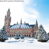 Buy canvas prints of Peace Palace, Vredespaleis by Ankor Light