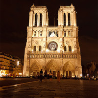 Buy canvas prints of Cathedral Notre Dame de Paris by Ankor Light
