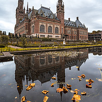 Buy canvas prints of Peace Palace in The Hague by Ankor Light