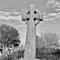 Buy canvas prints of Celtic Cross #2 by Buster Brown