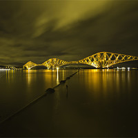 Buy canvas prints of Forth Rail Bridge Scotland by Buster Brown
