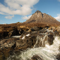 Buy canvas prints of Stob Dearg (Buachaille Etive Mor) by Buster Brown