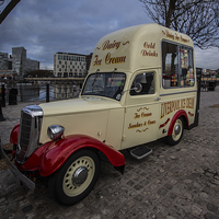 Buy canvas prints of Liverpool Ice Cream by Buster Brown