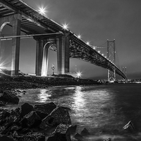Buy canvas prints of  Forth Road Bridge by Buster Brown
