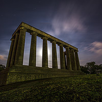 Buy canvas prints of The National Monument of Scotland by Buster Brown