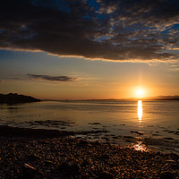 Buy canvas prints of Sunset on the Forth by Buster Brown