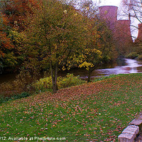 Buy canvas prints of Autumn Down The River by philip milner