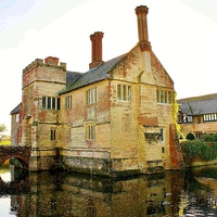 Buy canvas prints of Baddersley Clinton Manor House by philip milner