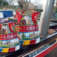 Buy canvas prints of Gypsy Painted Buckets by philip milner