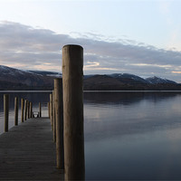 Buy canvas prints of Derwentwater from Ashness Landing, Keswick by Jackie Wilson