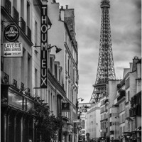 Buy canvas prints of Eiffel Tower View by stuart bennett