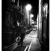 Buy canvas prints of Mean Streets by stuart bennett