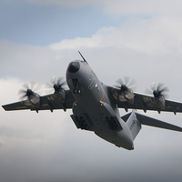 Buy canvas prints of Airbus A400m by stuart bennett