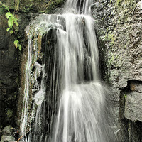 Buy canvas prints of 'Lumsdale Falls' by Rob Booth