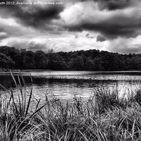 Buy canvas prints of Upper Lake by Rob Booth