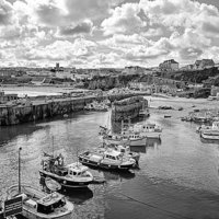 Buy canvas prints of  Newquay Harbour by Rob Booth
