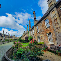 Buy canvas prints of Vicars Close, Wells, Somerset by Shawn Nicholas