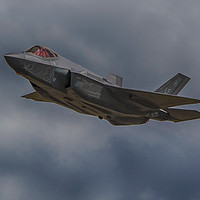 Buy canvas prints of F-35 Lightning 2 Jet Fighter by Shawn Nicholas