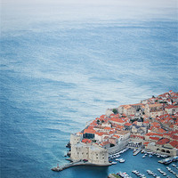 Buy canvas prints of Dubrovnik in waves by Daniel Zrno