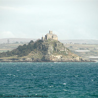 Buy canvas prints of St Michael's Mount, Cornwall by Anne Couzens