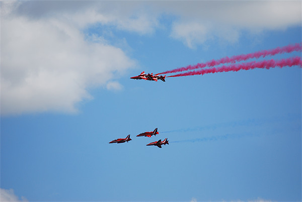 RAF red arrows  display Picture Board by linda cook