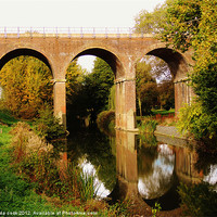 Buy canvas prints of a victorian viaduct by linda cook