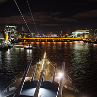 Buy canvas prints of London from the bridge of HMS BELFAST by Ian Cocklin
