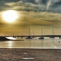 Buy canvas prints of Brancaster Staithe North Norfolk by Jacqui Farrell