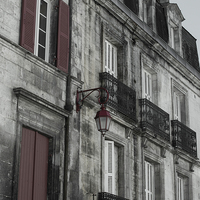 Buy canvas prints of  French Street Scene by Jacqui Farrell