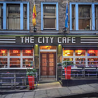 Buy canvas prints of The City Cafe Edinburgh Scotland  by Jacqui Farrell
