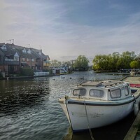 Buy canvas prints of Wroxham Norfolk Broads by Jacqui Farrell